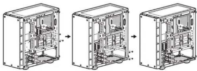 CORSAIR ICue 465X RGB - MODIFICATION DE L'EMPLACEMENT DE L'ICUE LIGHTING NODE CORE - 1