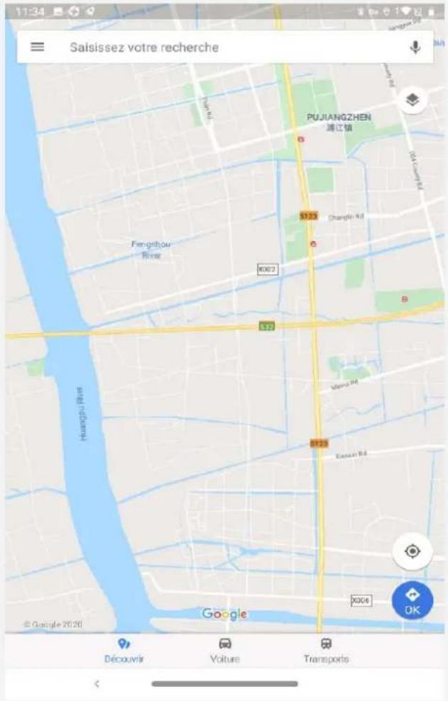 LENOVO Tab M8 - Recherche d'un emplacement - 1