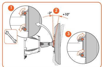 VOGELS Base 45 L - Adjusting TV - 2
