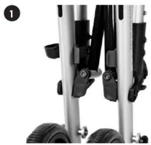WheelzAhead Track - Hoe vouw ik de rollator uit? - 1