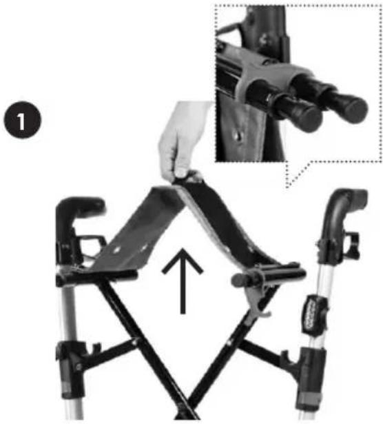 WheelzAhead Track - Hoe vouw ik de rollator op? - 1