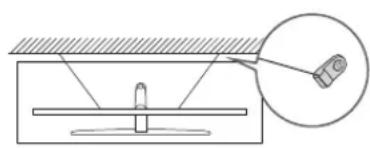 SAMSUNG QE65Q82R - Verwendendes Kippschutzes - 2