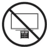 SAMSUNG QE65Q82R - Sicherheitshinweis: Befestigen des Geräts an der Wand, damit es nicht kippt - 1