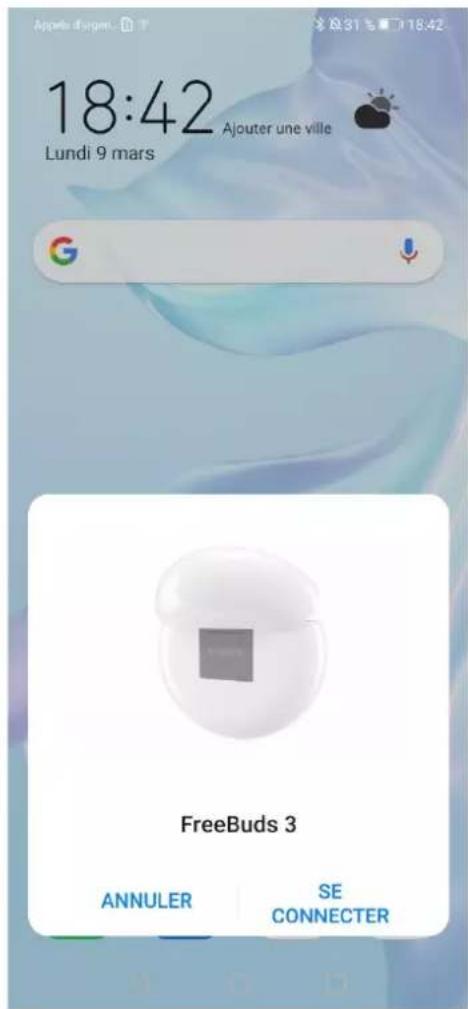 HUAWEI FreeBuds 3 - Prérequis : - 2