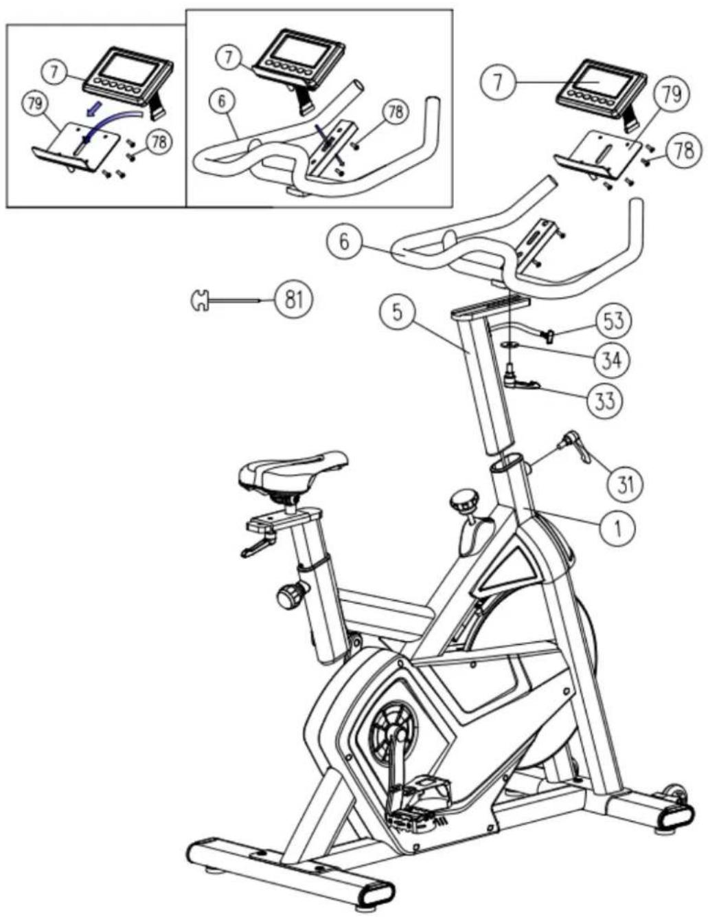 Toorx SRX500 - Étape 3 - 1