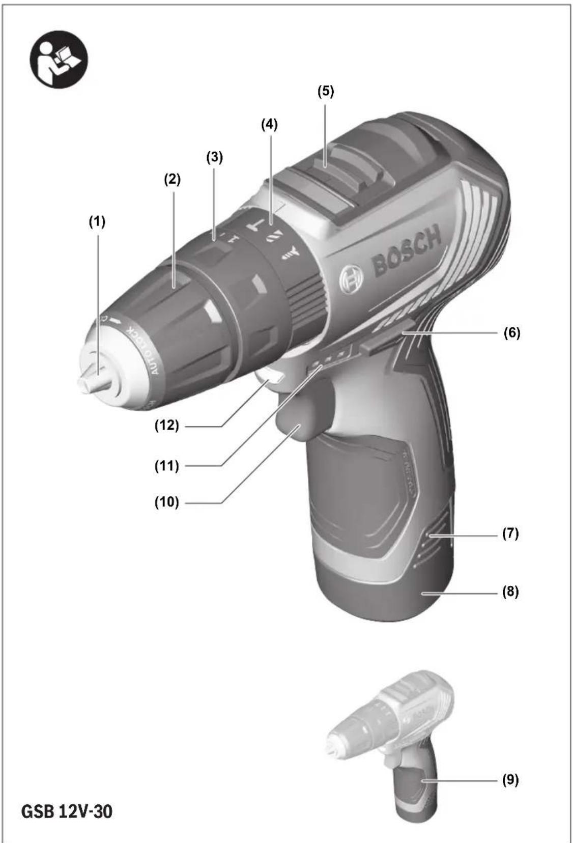BOSCH GSB 12V30 Professional - 4