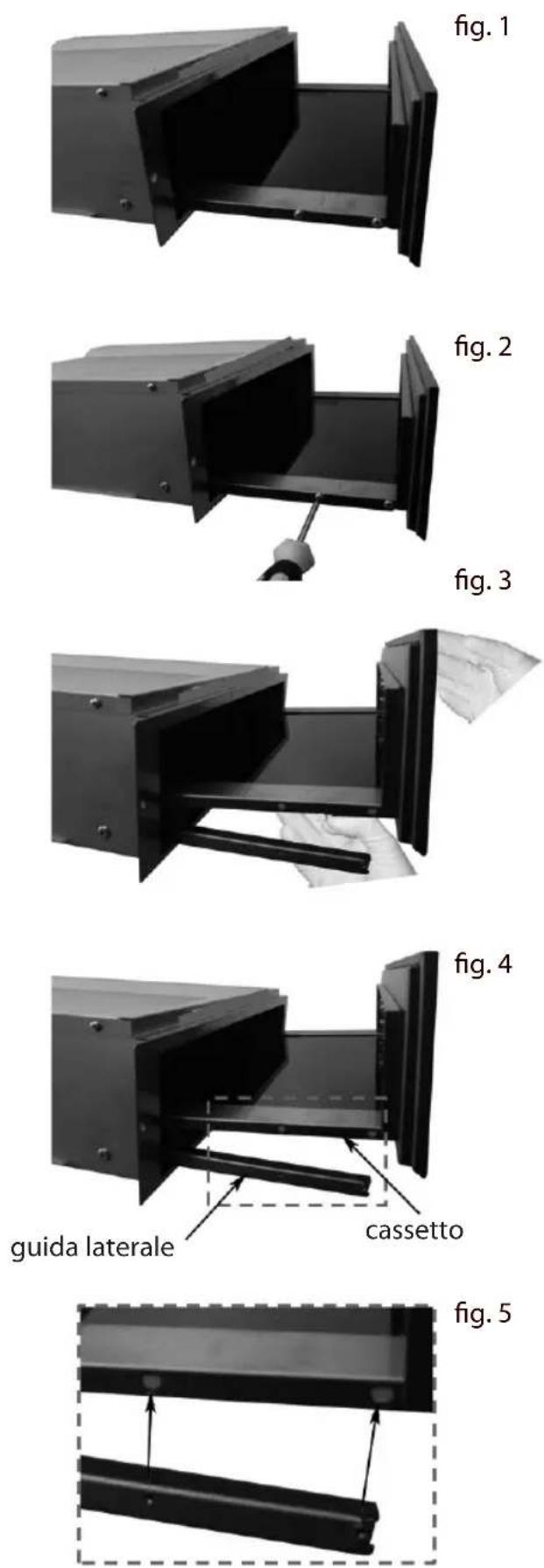 WHIRLPOOL WD 142IXL - Come rimontare il cassetto - 1