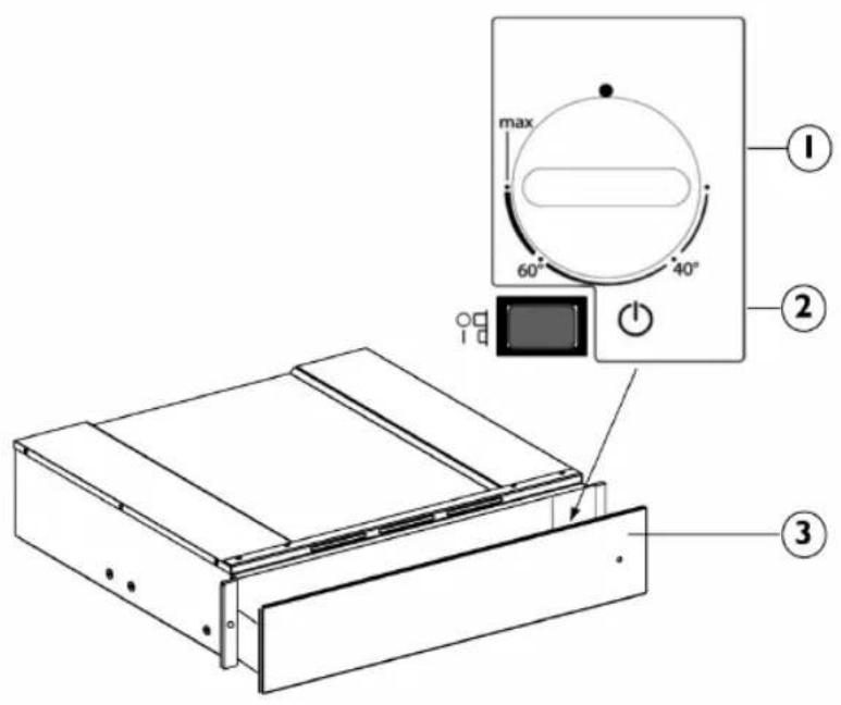 WHIRLPOOL WD 142IXL - BETJENINGSPANEL - 1