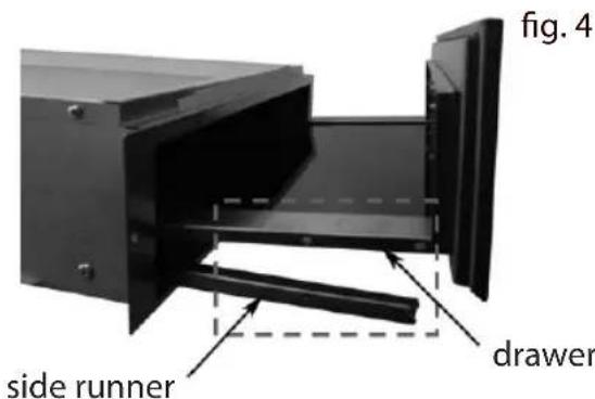 WHIRLPOOL WD 142IXL - Refitting the drawer - 4