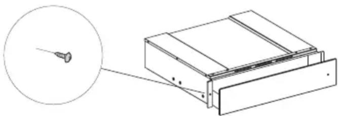 WHIRLPOOL W1114 - Coloque el cajón tal y como se muestra en la imagen. - 1