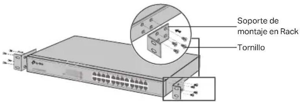 TP-LINK TLSG1024D - - Instalación en Rack - 1