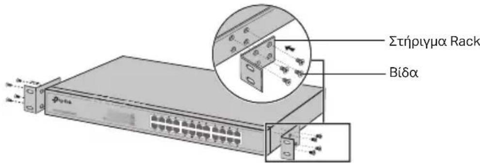 TP-LINK TLSG1024D - EykxtaoTaoon oε Rack - 1