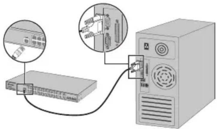 TP-LINK TLSG1024D - Konsollport - 1