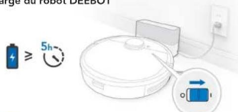 ECOVACS Deebot OZMO 950 - Charge du robot DEEBOT - 1