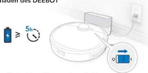 ECOVACS Deebot OZMO 950 - Aufladen des DEEBOT - 1