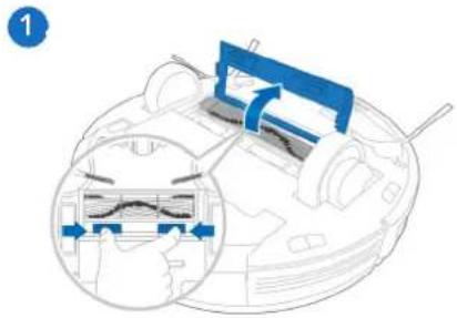 ECOVACS Deebot OZMO 950 - Cepillo principal - 1