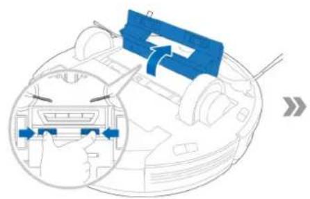 ECOVACS Deebot OZMO 950 - Cepillo principal - 4