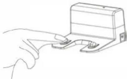 BLAUPUNKT Bluebot Xboost - Onderhoud van onderdelen / Pennen laadstation, bovenaanzichtsensor, aandrijfwiel en universeel wie! - 1