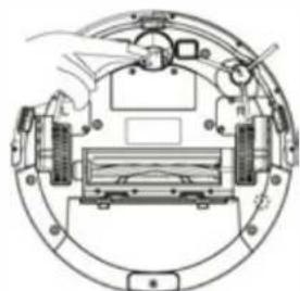 BLAUPUNKT Bluebot Xboost - Onderhoud van onderdelen / Pennen laadstation, bovenaanzichtsensor, aandrijfwiel en universeel wie! - 3