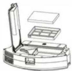 BLAUPUNKT Bluebot Xboost - Onderhoud van onderdelen / Stofreservoir - 5