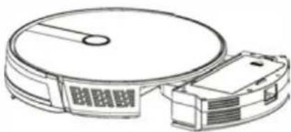 BLAUPUNKT Bluebot Xboost - Entretien des composants / Réservoir à poussière - 1