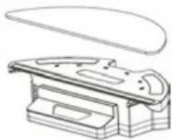 BLAUPUNKT Bluebot Xboost - Onderhoud van onderdelen / Watertank en dweildoek - 2