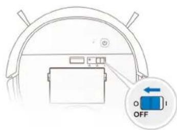ECOVACS Deebot OZMO 905 - Mise hors tension - 1