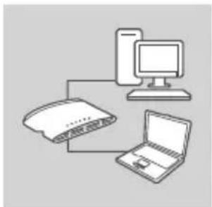 D-LINK DGS1005D - Voedingsadapter aansluten - 1