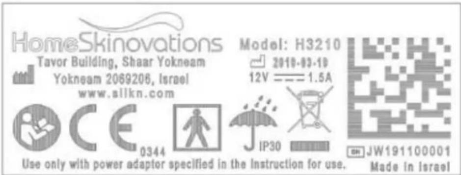SILKN Jewel H3210 - Labeling - 1