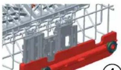SHARP QWHT34F423WDE - Hoogeteverstelling bovenste mand wanner.Deze vol is - 2