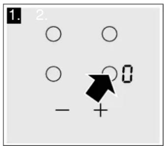 VIVA VVK26R36E0 - Kochstufe einstellen - 1
