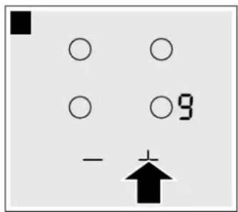 VIVA VVK26R36E0 - Kochstufe einstellen - 2