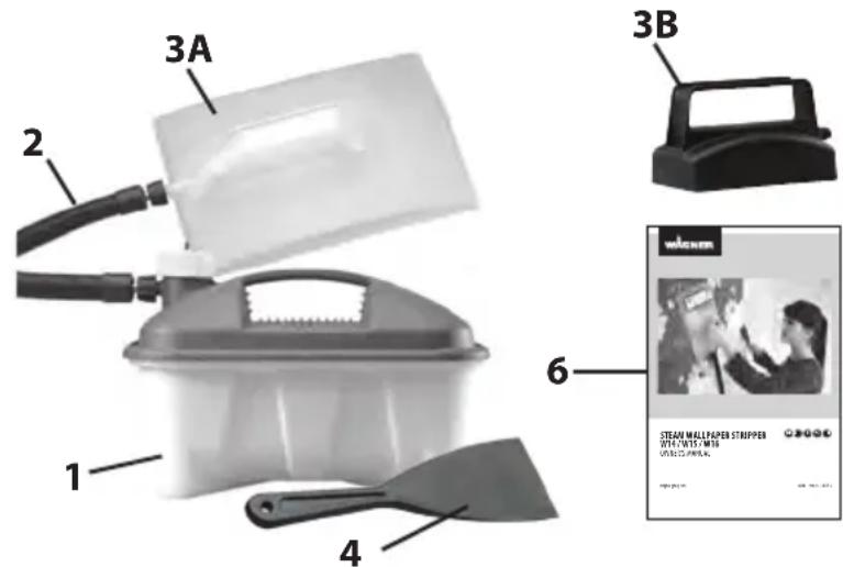 WAGNER W16 - Étendue de la fourniture - 1