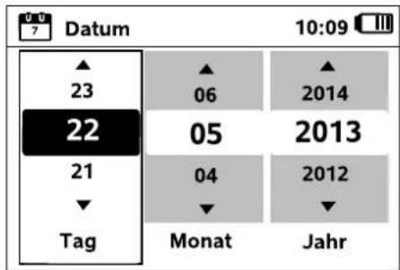 VIKING iMow MI 632 PC - Sprache, Datum, Uhrzeit einstellen - 3