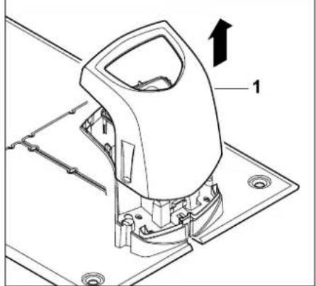 VIKING iMow MI 632 PC - Dockingstation befestigen: - 5