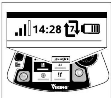 VIKING iMow MI 632 PC - Infobereich - 1