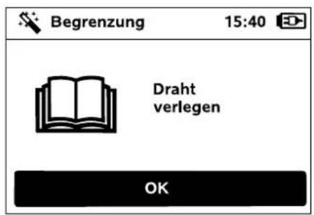 VIKING iMow MI 632 PC - Begrenzungsdraht verlegen - 2