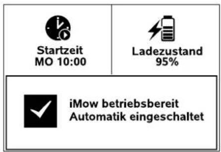 VIKING iMow MI 632 PC - Statusanzeige - 1