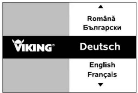 VIKING iMow MI 632 PC - Sprache, Datum, Uhrzeit einstellen - 1