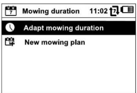 VIKING iMow MI 422 P - Mowing duration - 1