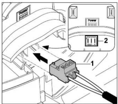 VIKING iMow MI 422 P - Installing the docking station - 12