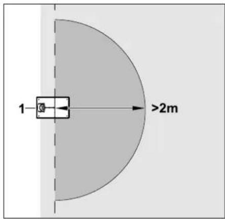 VIKING iMow MI 422 P - No-go areas - 2