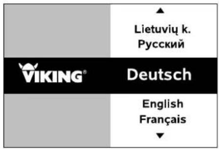 VIKING iMow MI 422 P - Sprache, Datum, Uhrzeit einstellen - 1