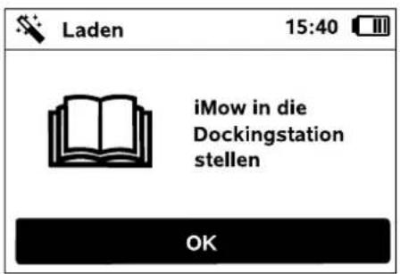 VIKING iMow MI 422 P - Dockingstation befestigen: - 11
