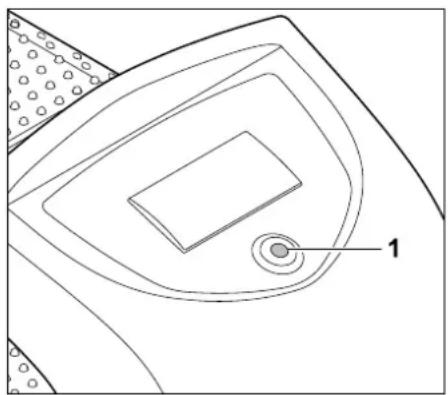 VIKING iMow MI 422 P - LED an der Dockingstation - 1