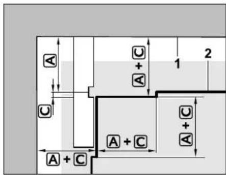 VIKING iMow MI 422 P - Measuring wire clearances with the iRuler: - 4