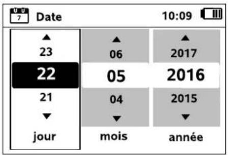 VIKING iMow MI 422 P - Réglage de la langue, de la date et de l'heure - 2