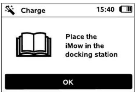 VIKING iMow MI 422 P - Installing the docking station - 18