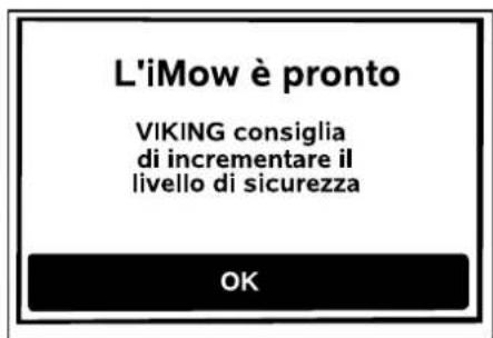 VIKING iMow MI 422 P - Completamento dell'installazione iniziale - 1