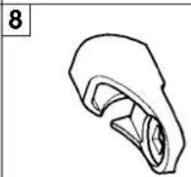 VIKING ME 450 - Signification des pictogrammes descriptif de l'appareil - 10